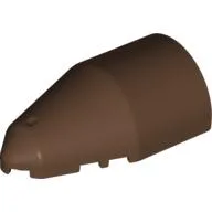 Windscreen 7 x 4 x 2 Round / Brown