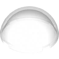 Dome Hemisphere 4 x 4 / Trans-Clear