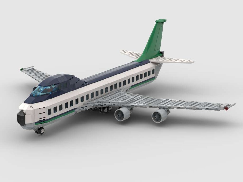 Lego Long haul passenger aircraft (B747-100)