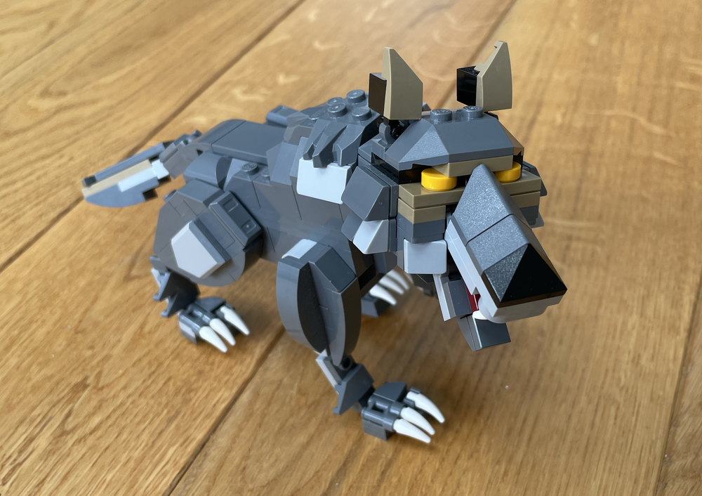 Lego Direwolf (wolf)