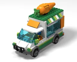 7 stud-wide Farmers Market Van