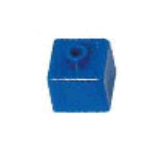 Lego Pen Bead, Square / Trans-Brown
