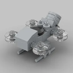 Titan Dragonfly (1:45/Minifig scale)
