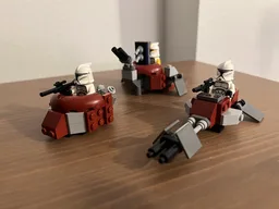 Clone Troopers Battle Pack (7655) Inspired Alt. Build for 2x Clone Trooper Command Station (40558)