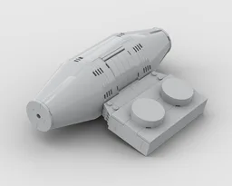 Upscaled jet engine