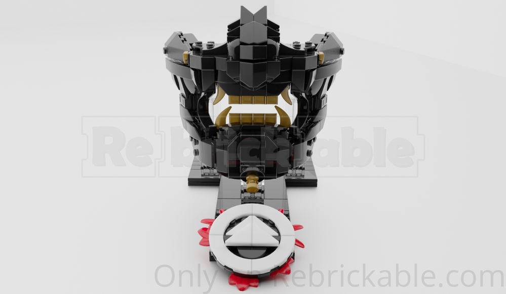 Lego Ghost Of Tsushima - Jin Sakai Ghost Mask Display