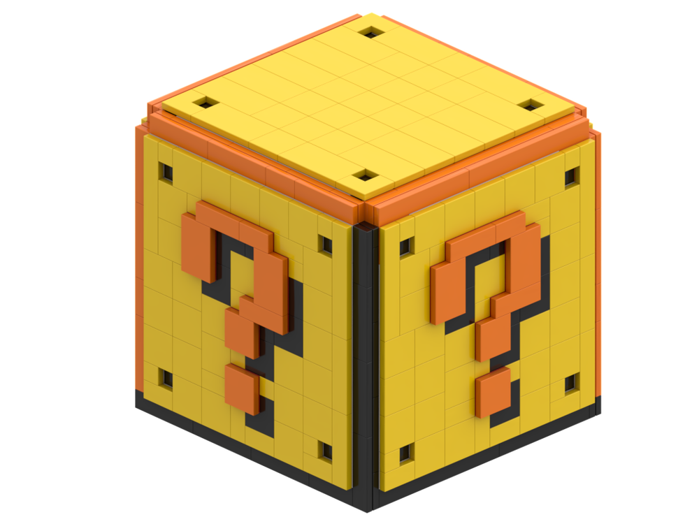 Lego Old school question block