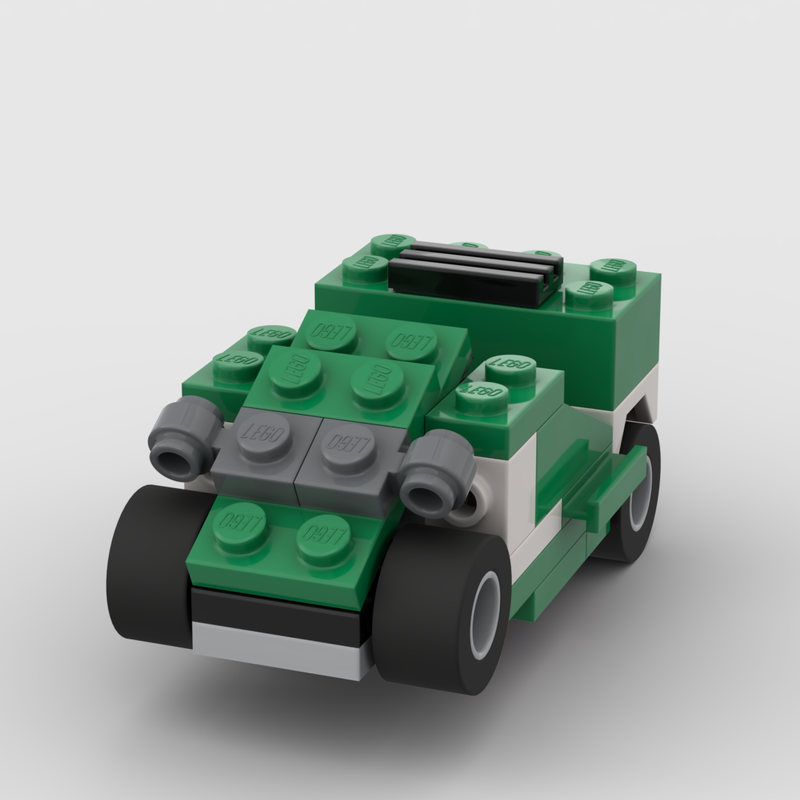 Lego Frog Car (5865 Mini Dumper)