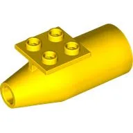 Engine Smooth Large [2 x 2 Thin Top Plate] / Yellow