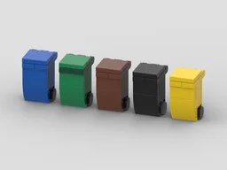 Garbage cans