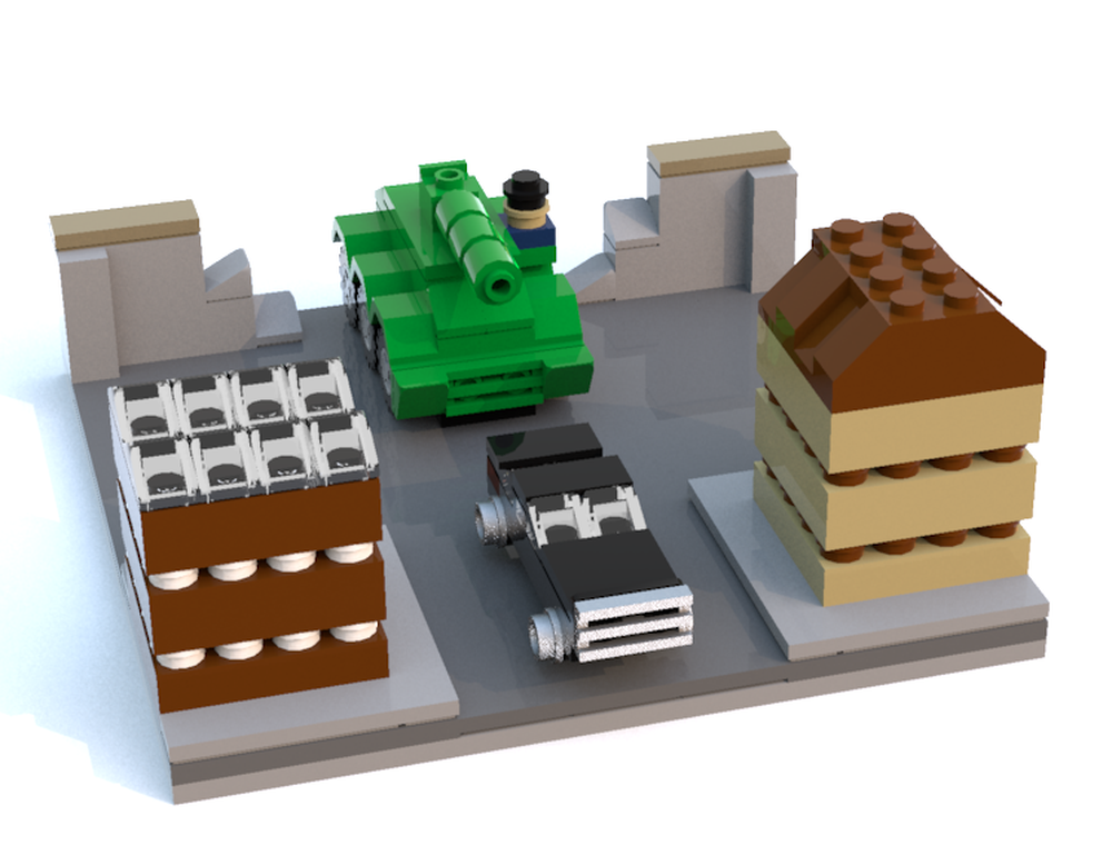 Lego Minature Goldeneye