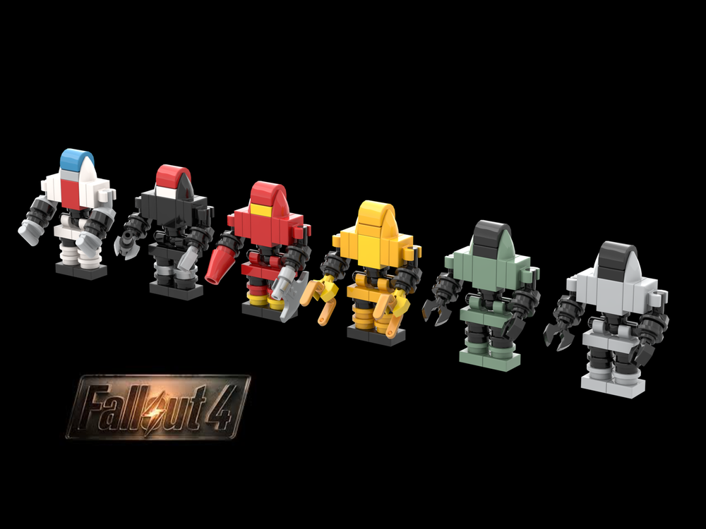 Lego Fallout 4 Protectrons Collection