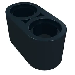Technic Beam 1 x 2 Thick / Black