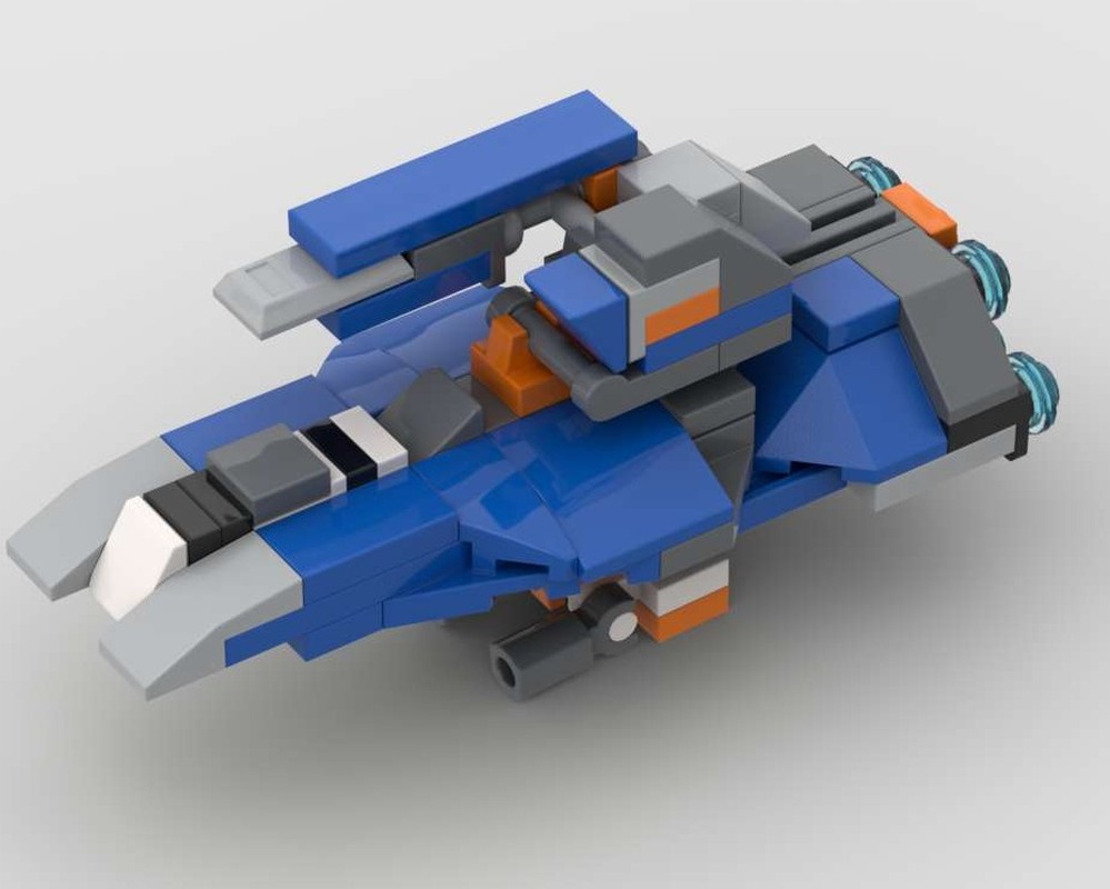 Lego Homeworld Pulsar Gunship