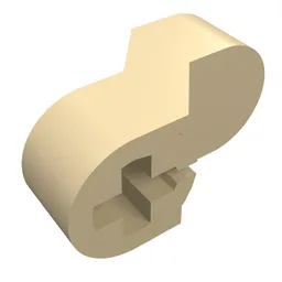 Technic Engine Crankshaft Center / Tan
