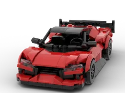 Red Valarra Corvette Body Kit