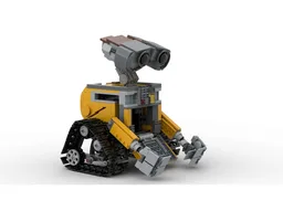 WALL-E 21303 modification bundle: body, tracks, solar panel, eyebrows & hands