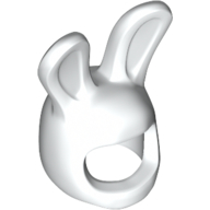 Lego Costume / Mask, Rabbit / Bunny Ears [Plain] / White