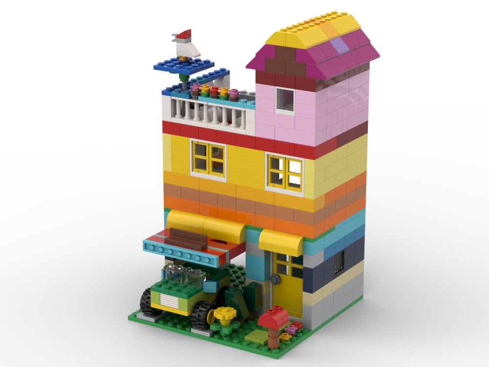 Lego 10698 - House with Garage and swimming pool