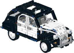 Citroen 2CV Charleston Black / White