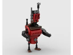 Red robot "Tractor-Bot"