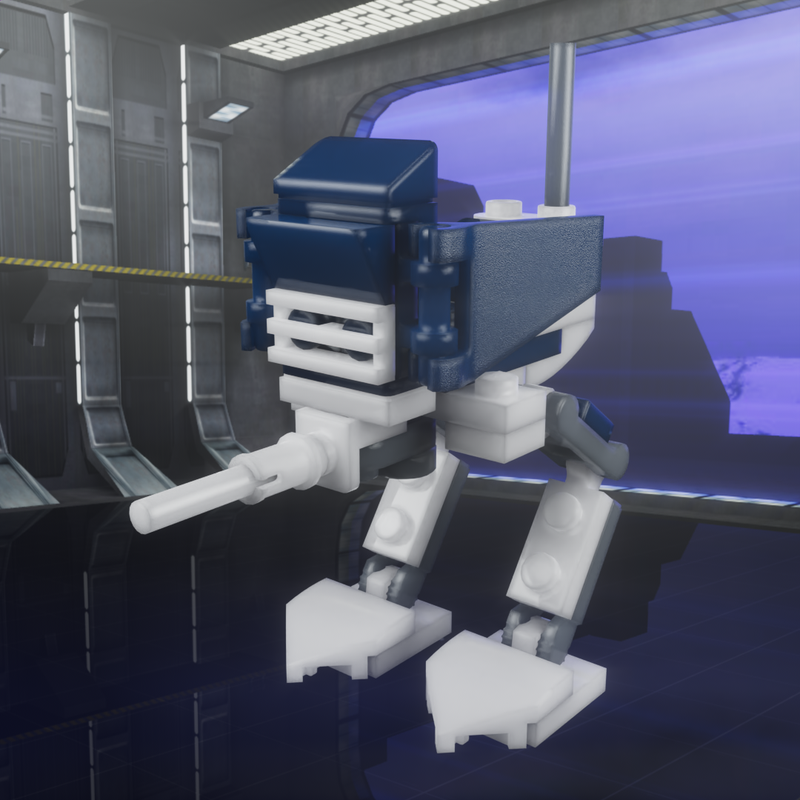 Lego 501st AT - RT ( Minifigure Scale )