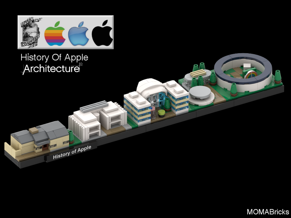 Lego History of Apple Skyline Architecture