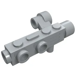 Equipment Camera with Side Sight [aka Space Gun] / Light Bluish Gray