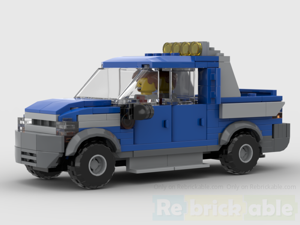 Lego Blue Pickup