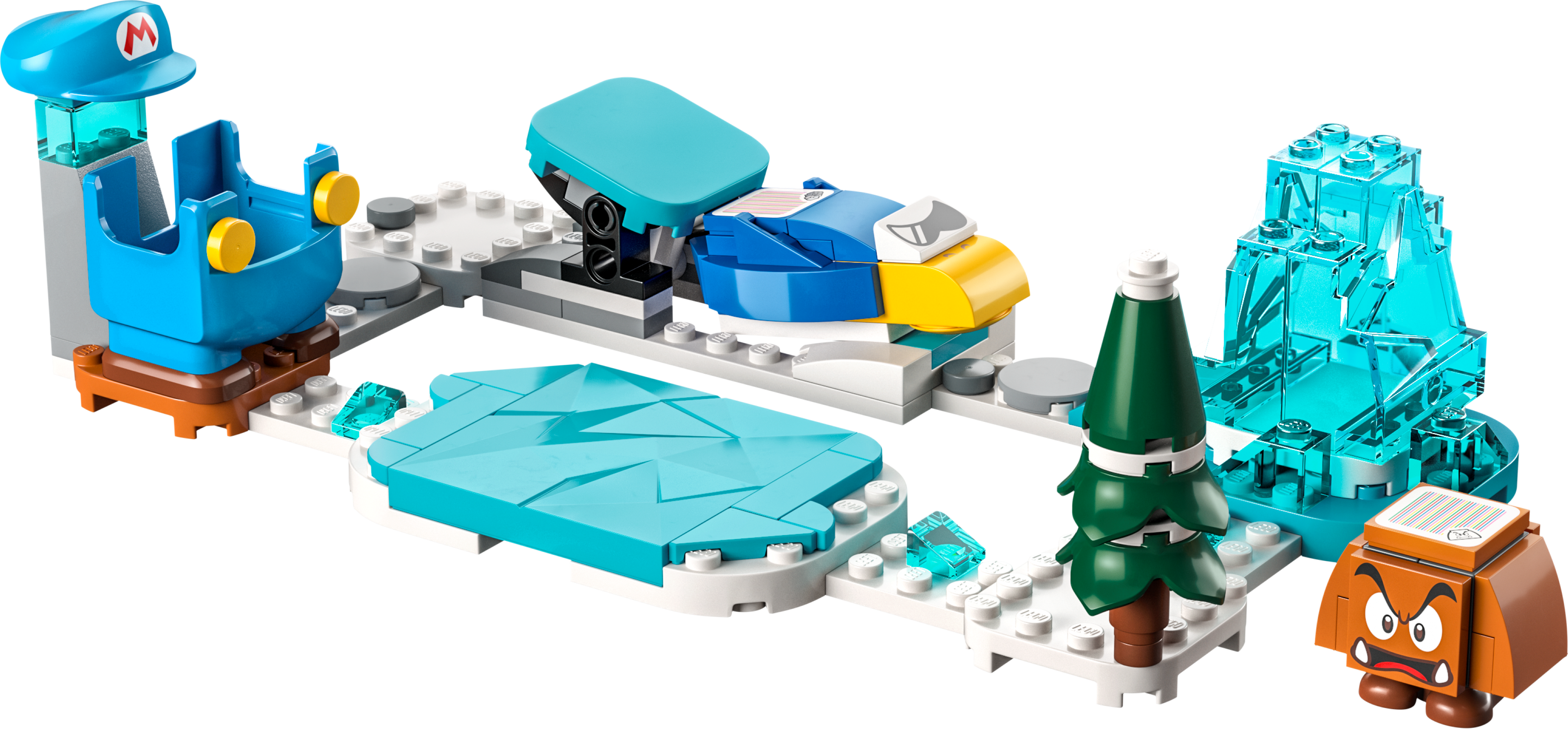 Lego Ice Mario Suit and Frozen World Expansion Set