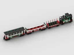 Updated Holiday Train 10173 Just the Cars