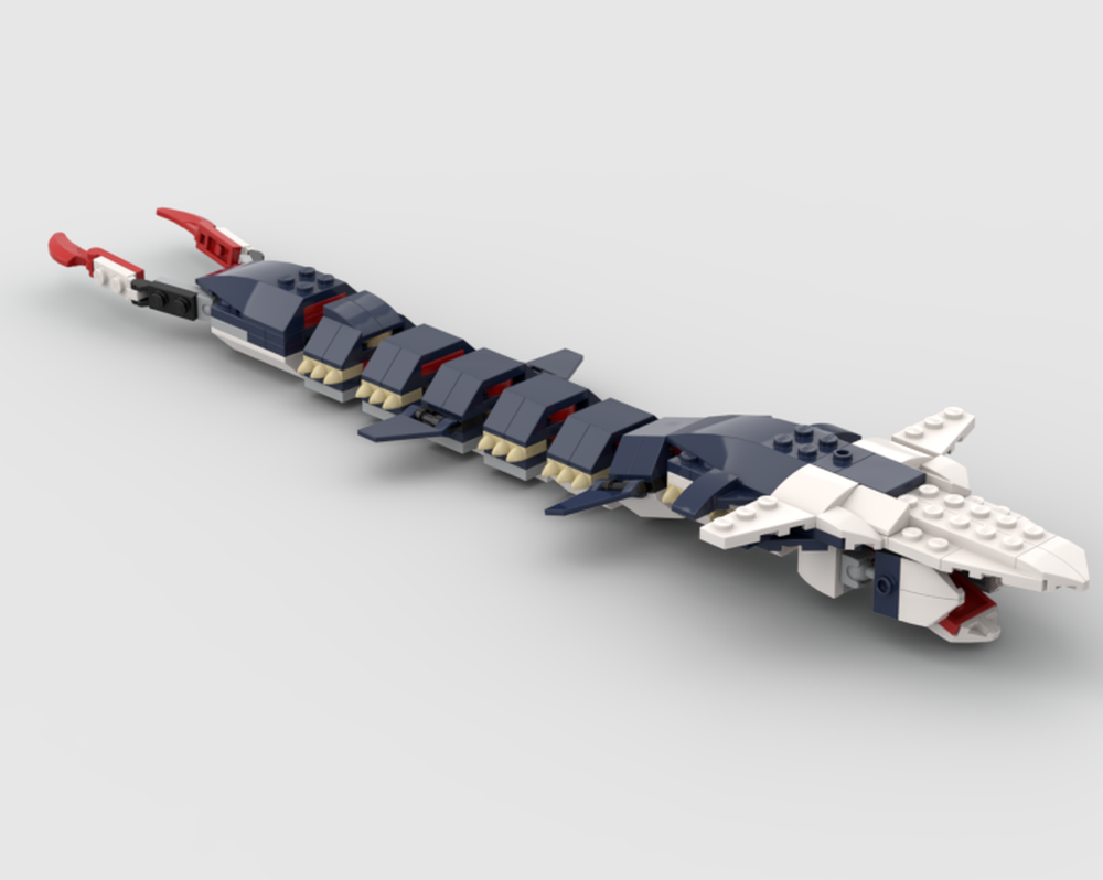 Lego ice worm and snow stalkers 31088x2