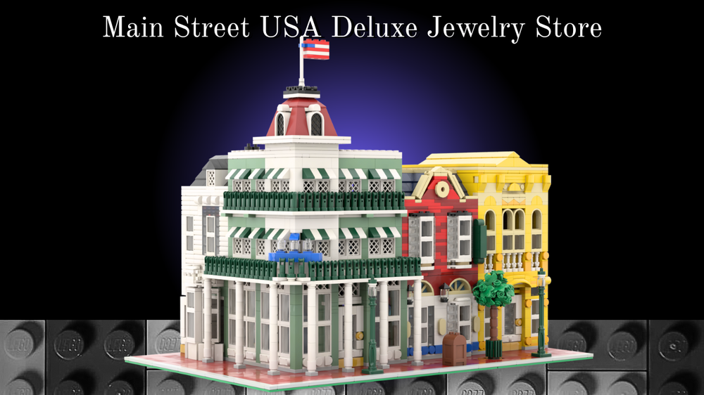 Lego Jewelry Store | Deluxe Main Street USA