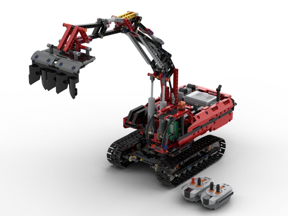 Lego Motorized Excavator