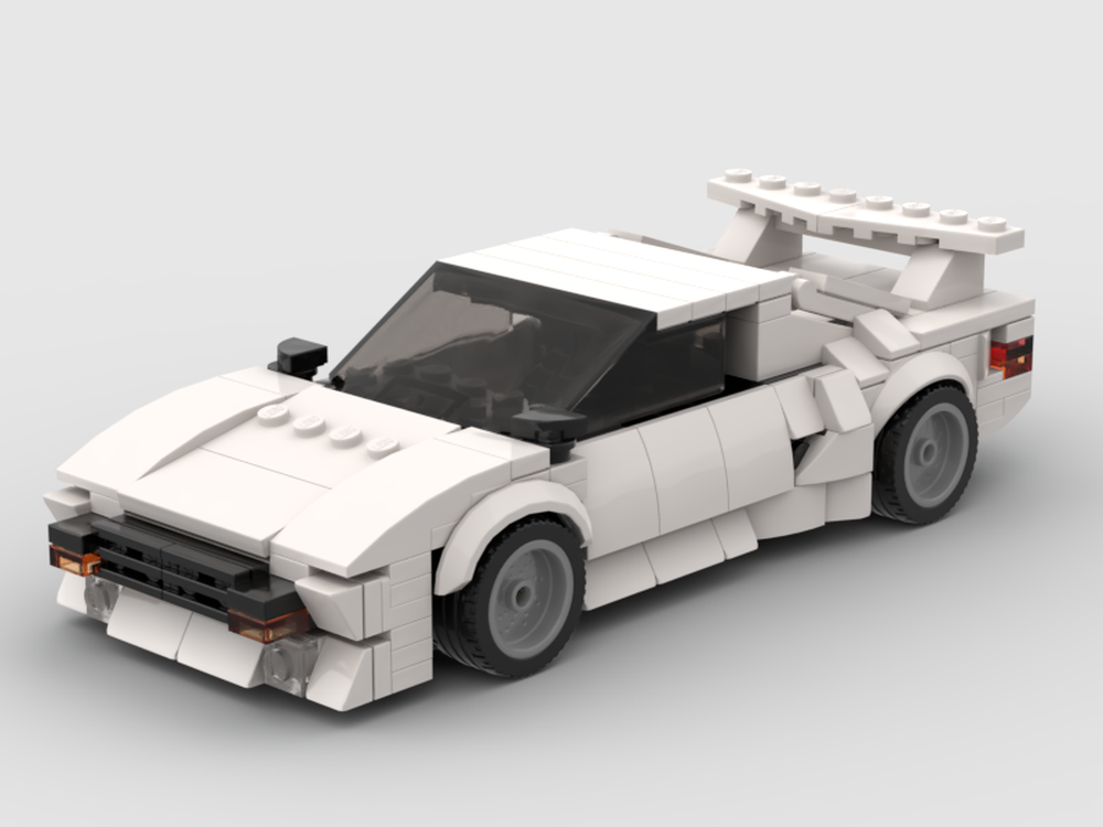 Lego 1986 De Tomaso Pantera GT5S (White)