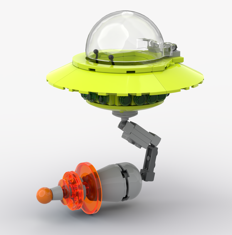 Lego Marvin's UFO