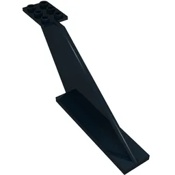 Tail 12 x 2 x 5 / Black