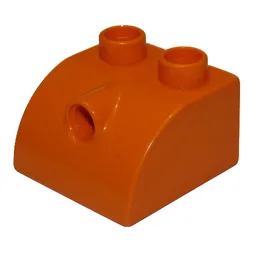 Duplo Animal Brick 2 x 2 Rounded / Purple