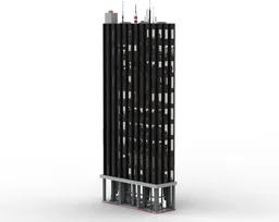 Huge Skyscraper with FULL Interior, LA-Building