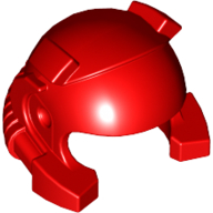 Lego Helmet with Breathing Apparatus and Headlights / Red