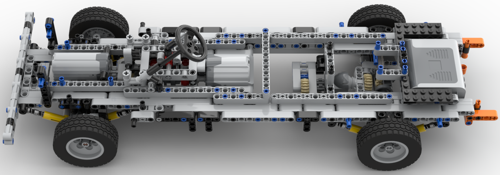 Lego Chevrolet A-D Power Functions Chassis Conversion Kit