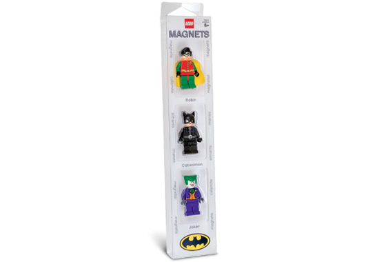 Lego DC Comics Minifigure Magnet Set