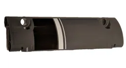 Technic, Panel Curved 11 x 3 with Black Bottom and White Stripes Pattern Model Left Side (Sticker) - Set 42078
