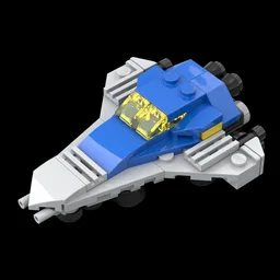 Micro Scale Classic Space Cruiser