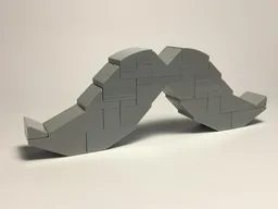 Gray Mustache