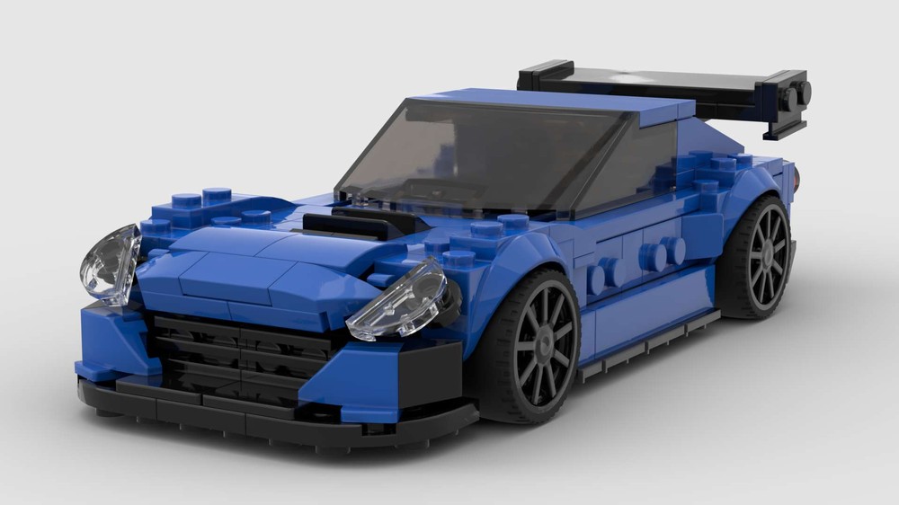 Lego 2018 Subaru BRZ/Toyota GT86/Scion FR-S (Better Headlights)
