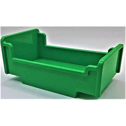 Duplo Bed 3 x 5 x 1 2/3 / Bright Green
