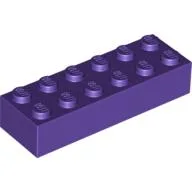 Brick 2 x 6 / Dark Purple