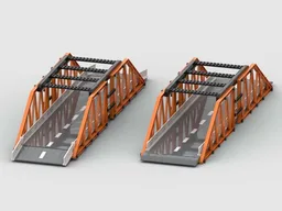 steel lattice bridge (new street system)