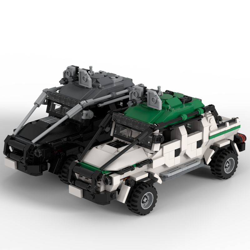 Lego Armoured Insurgent Escort Pickup Truck